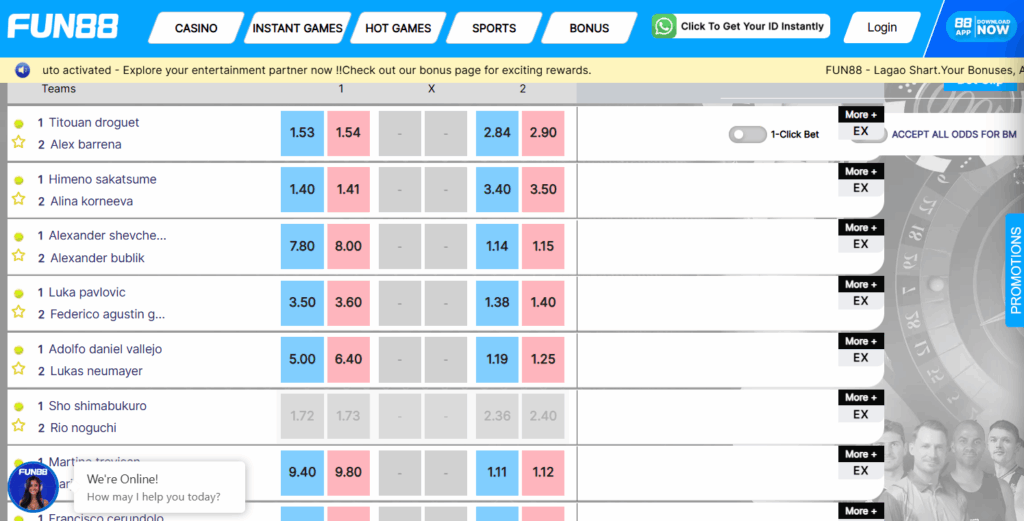 Online-Betting-on-Fun88